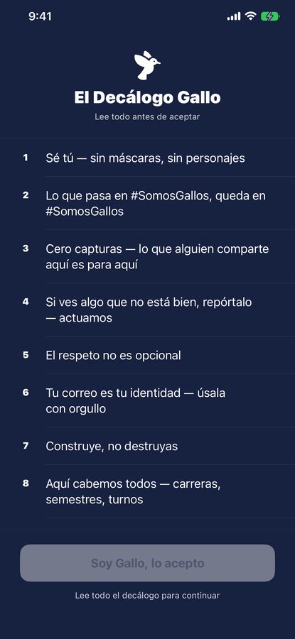 Decálogo Gallo